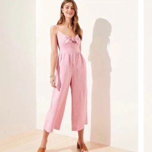 NWT Loft cropped wide leg romper, 10